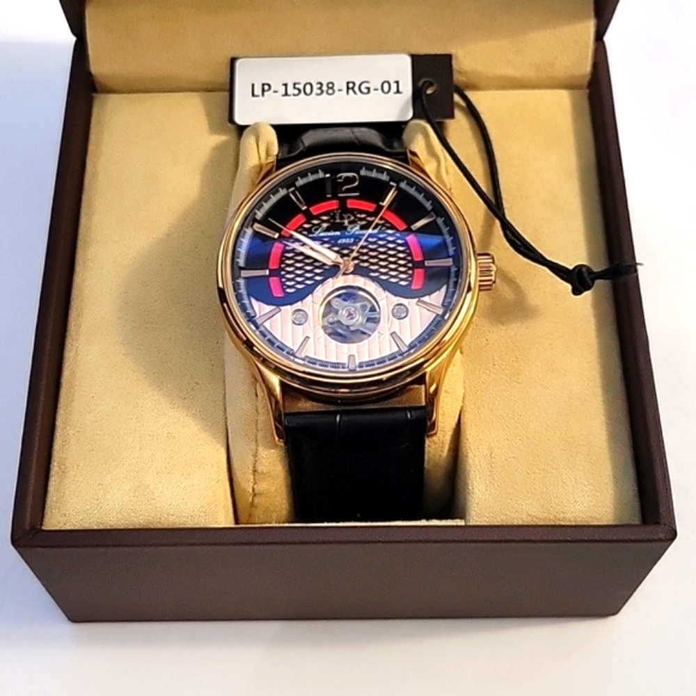 LUCIEN PICCARD - Transway Open Heart Automatic Men's Watch